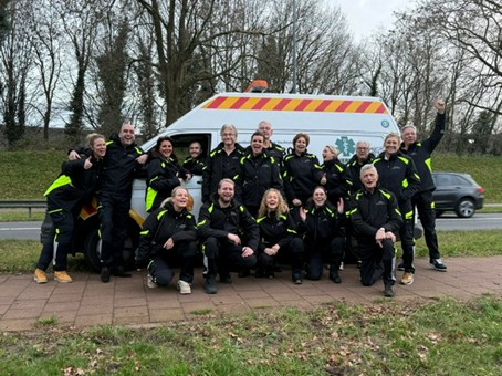Nieuwe kleding Dierenambulance