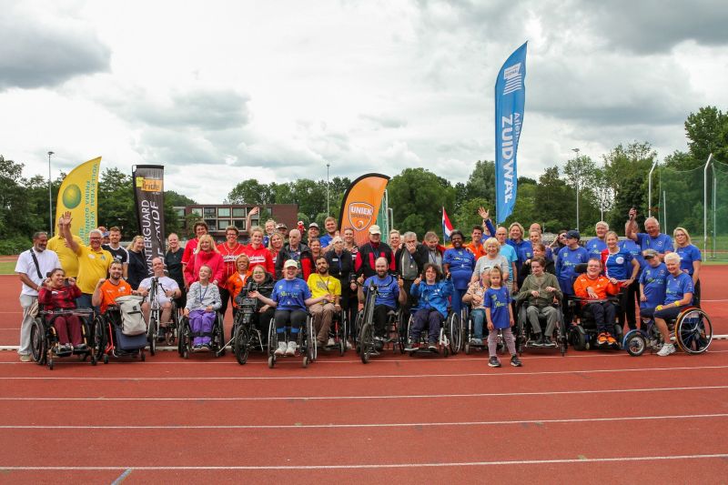 Sport verbindt tijdens jubileum Parateam Zuidwal