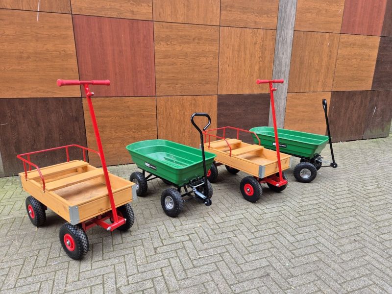 Nieuwe trekkarren voor de kinderboerderij